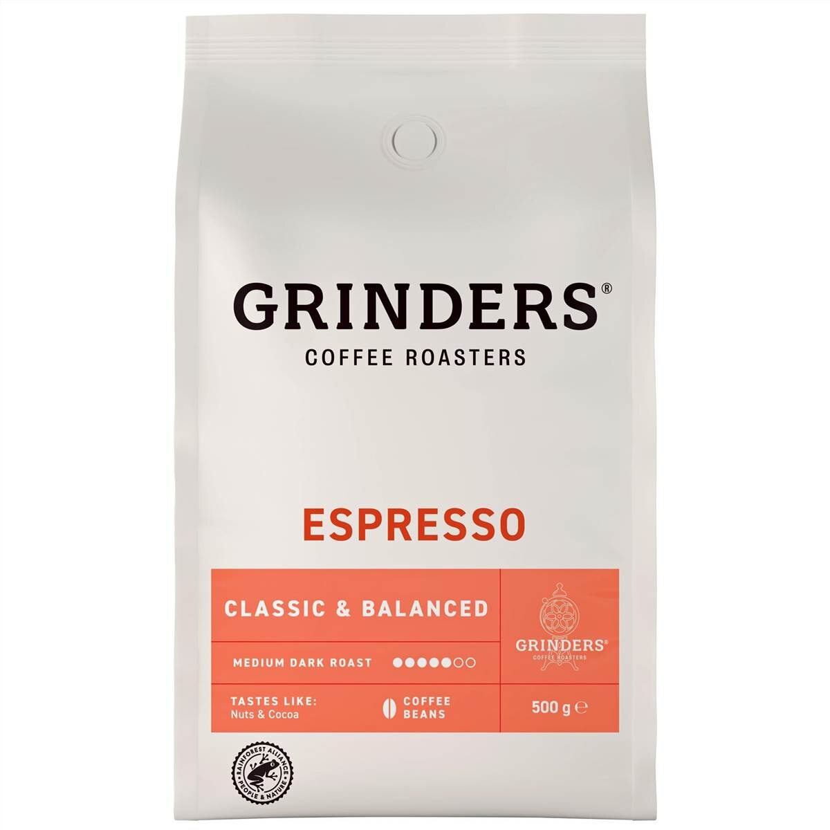 Grinders Espresso Coffee Beans 500g