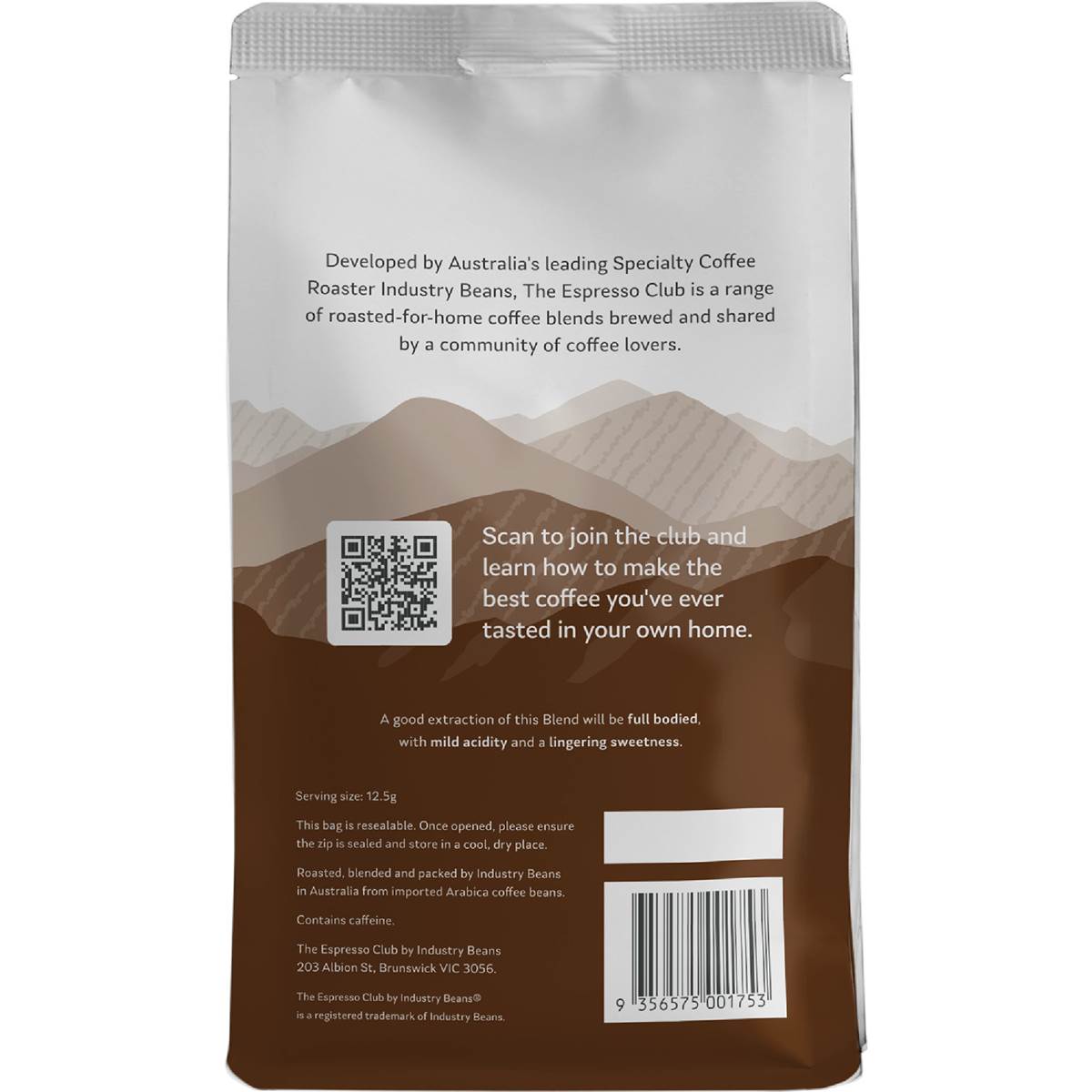 The Espresso Club Ground Coffee Rich Strong Blend 200g