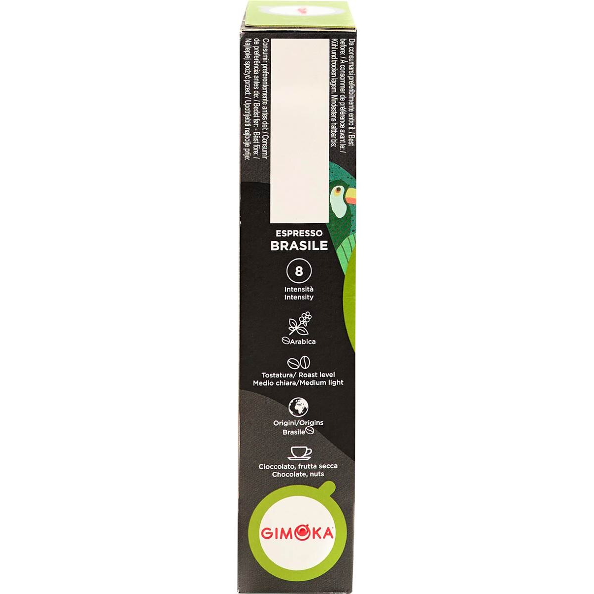 Gimoka Nespresso Pods Brasile 10 pack
