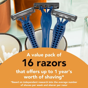 BIC Comfort 3 Advance Disposable Razors 16 pack