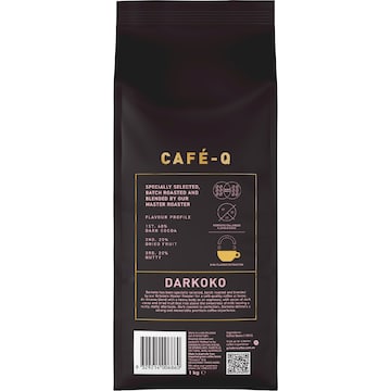 Grinders Cafe Q Darkoko Coffee Beans 1kg