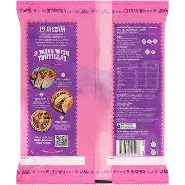 La Mesita Burrito Tortillas 15 pack