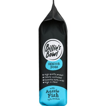 Billie's Bowl Senior Dry Dog Food With Aussie Fish 3kg