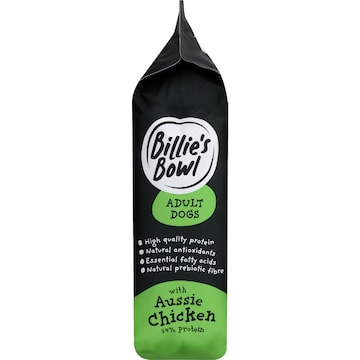 Billie's Bowl Adult Dry Dog Food With Aussie Chicken 3kg