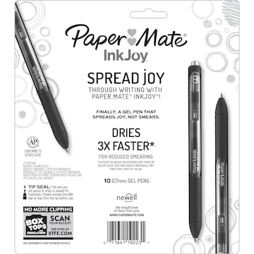 Paper Mate Inkjoy Gel Pens 10 pack