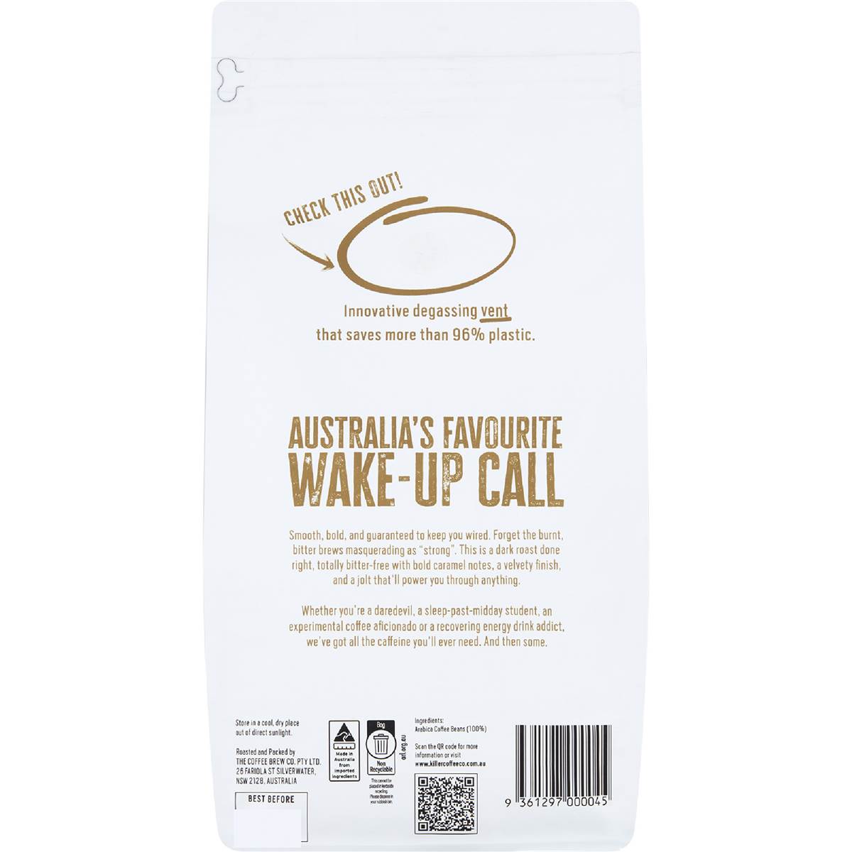 The Killer Coffee Co Industrial Strength Coffee Beans 700g