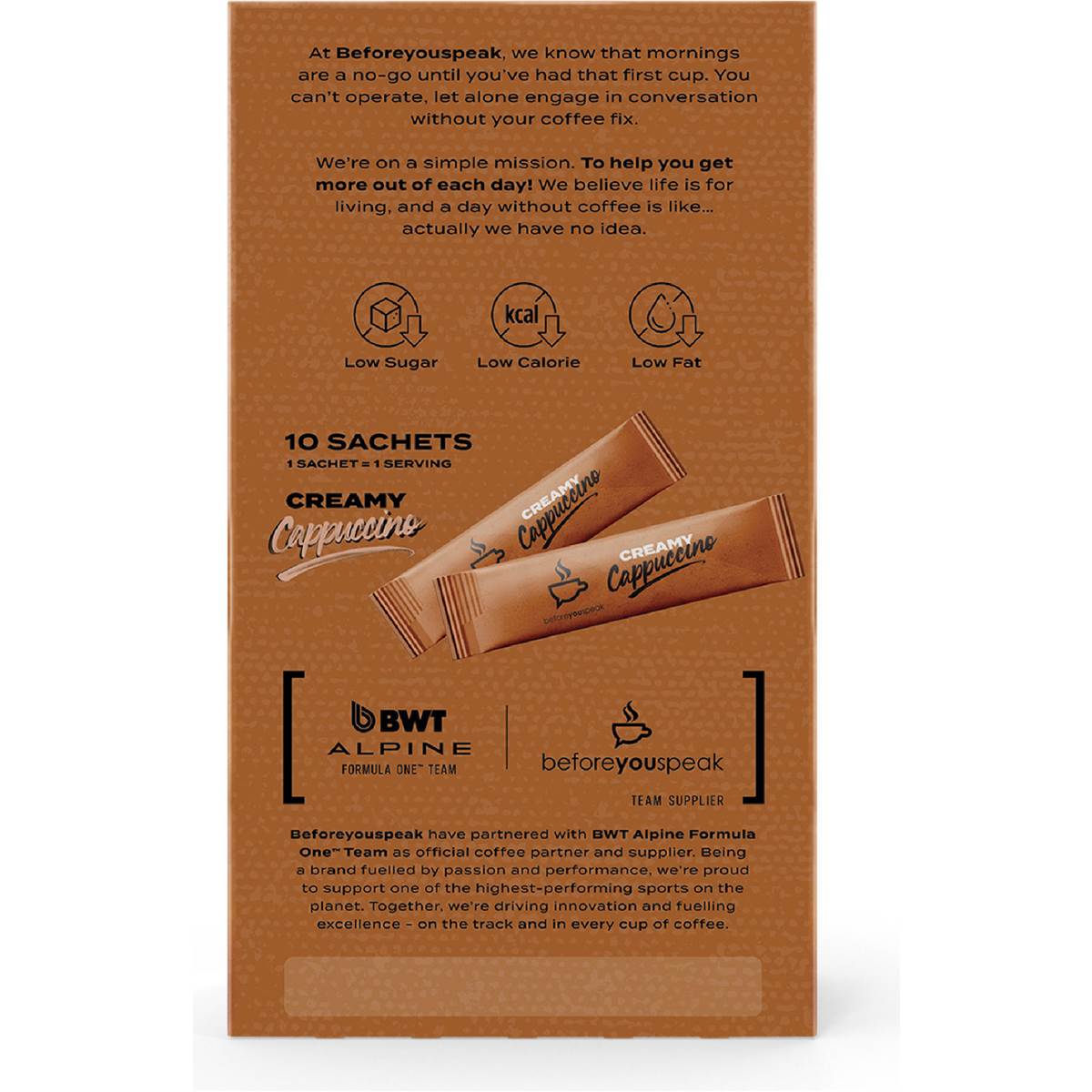 Before You Speak Creamy Cappuccino 10 pack