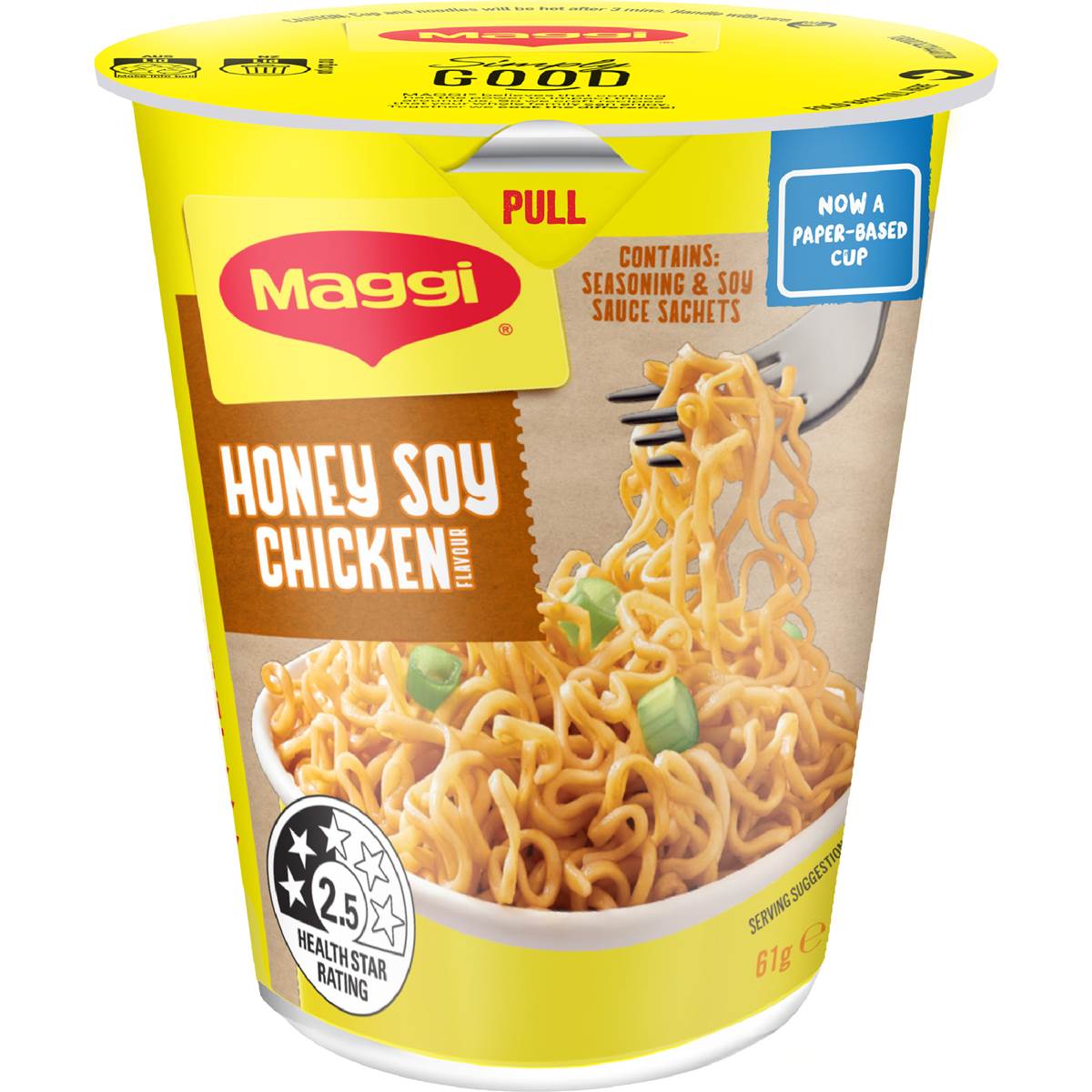 Maggi Honey Soy Chicken Noodle Cup 61g