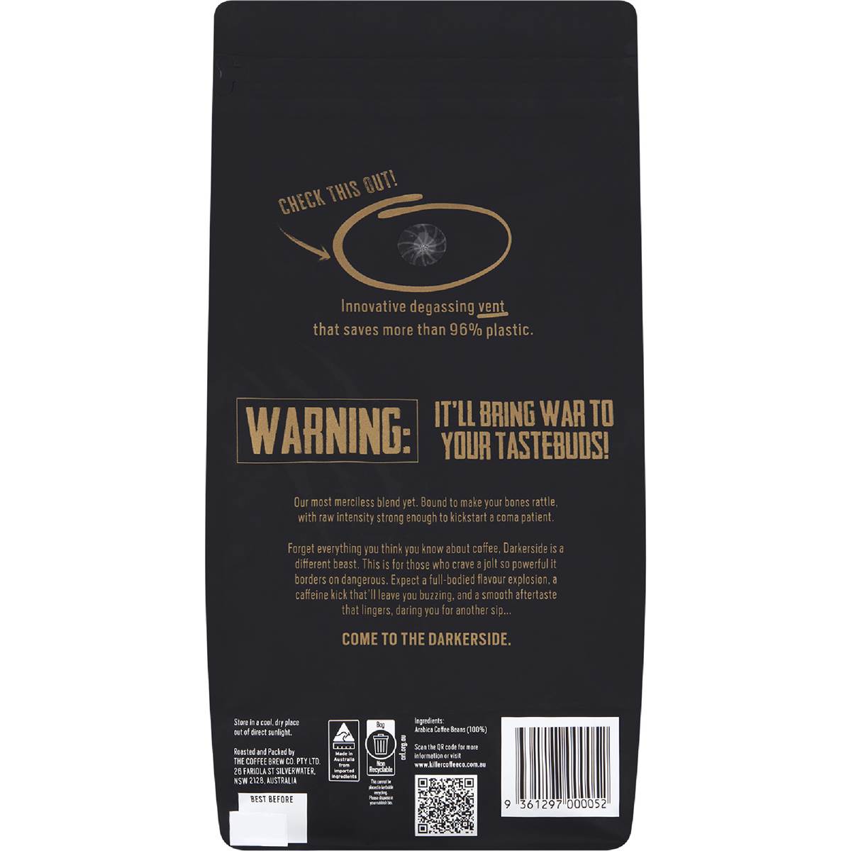 The Killer Coffee Co Beans Darkerside 700g