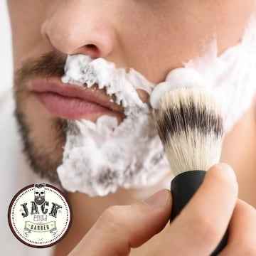 Jack The Barber Shaving Cream Sandalwood Rich Lather 150g