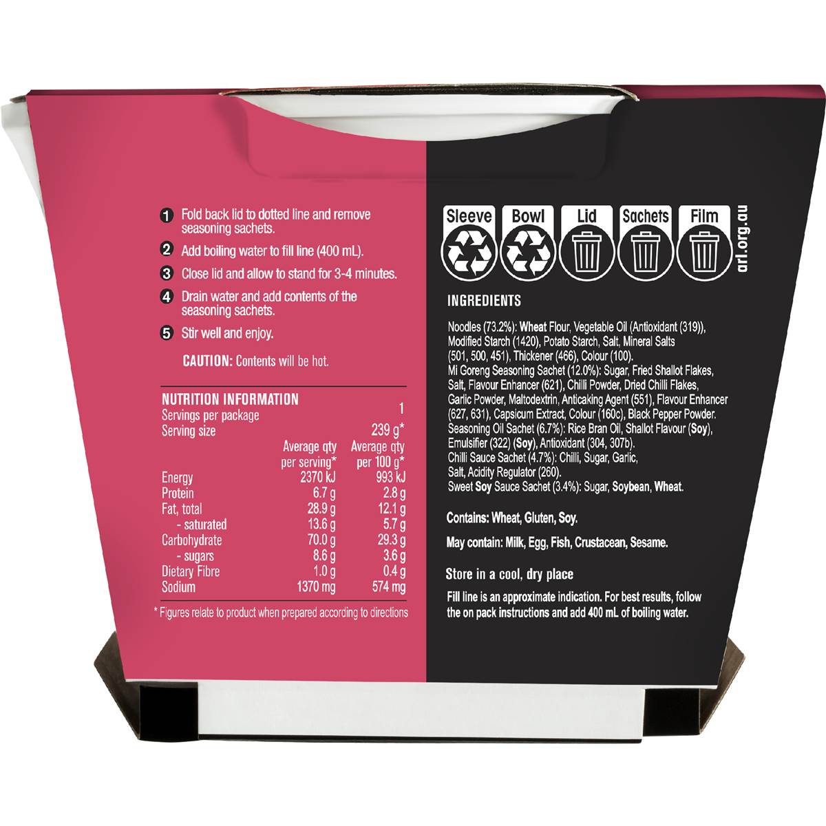 Suimin Origins Bowl Mi Goreng 120g