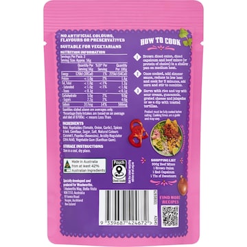 La Mesita Smokey Taco Simmer Sauce 170g