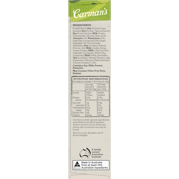 Carman's Protein Pistachio Delight Bars 5 pack