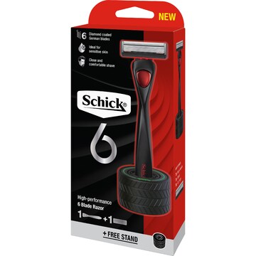 Schick 6 Blade Razor Kit each