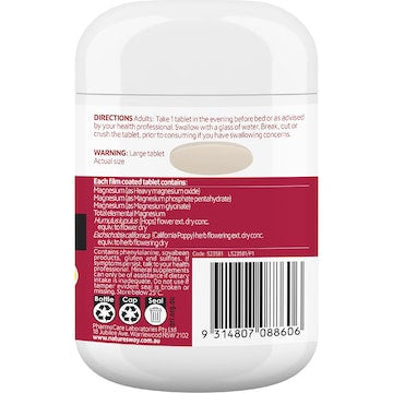 Nature's Way Magnesium+ Sleep Well Tablets 60 pack