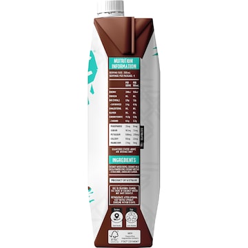 Raw C Pure Coconut Water Infused With Chocolate 1L