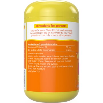 Nature's Way Kids Smart Vita Gummies Vitamin C + Zinc 170 pack