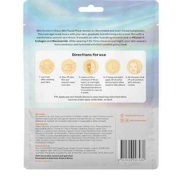 Skin Control Glass Skin Facial Mask Vitamin C each