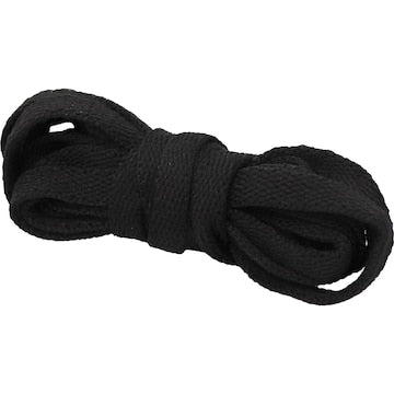 Oakwood Flat Sneaker Shoelaces Black 120cm each