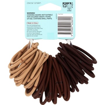Oscar Orsen Large Round Hair Elastics 50 pack