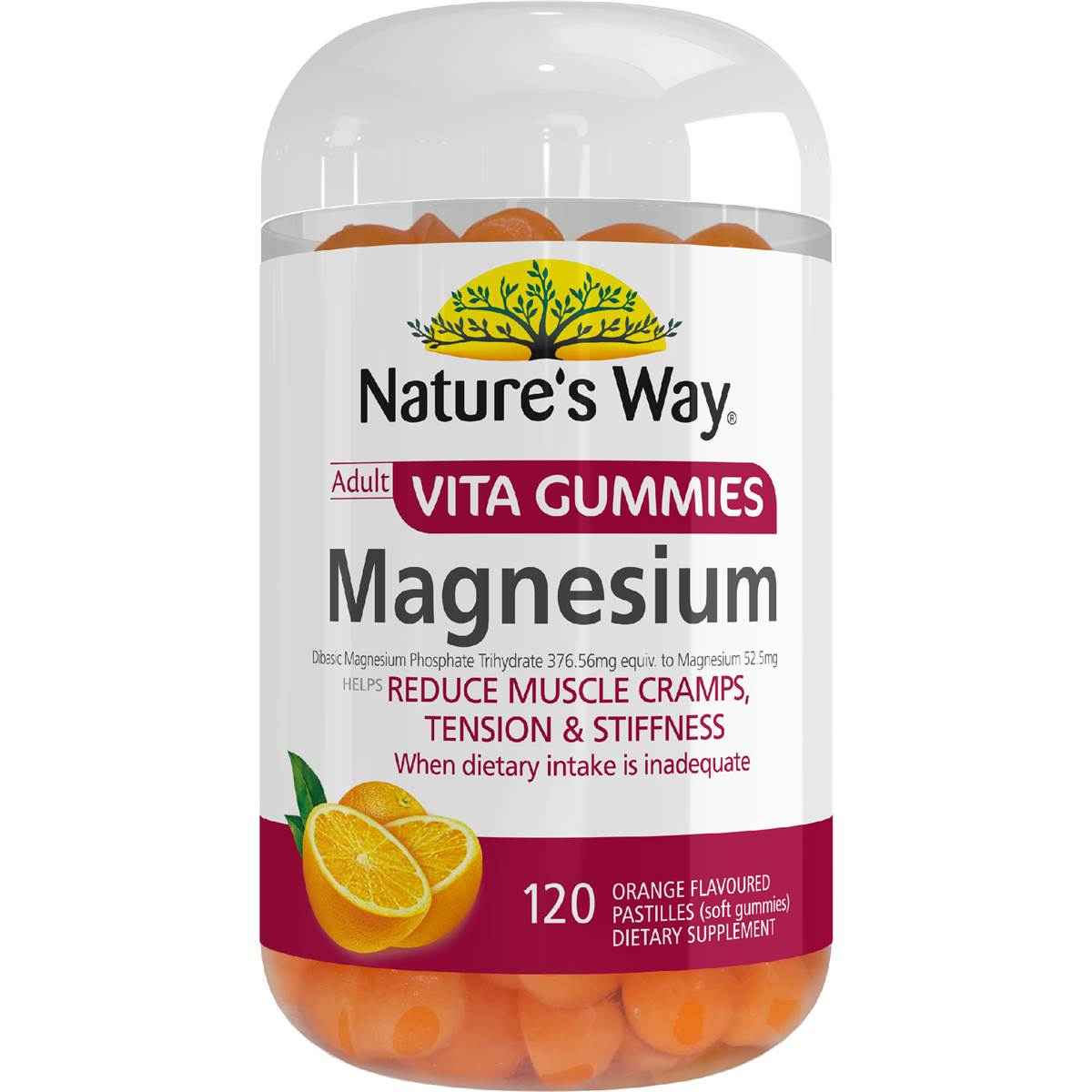 Nature's Way Adult Vita Gummies Magnesium 120 pack