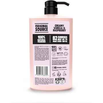 Original Source Shower Gel Creamy Vanilla & Raspberry 1L