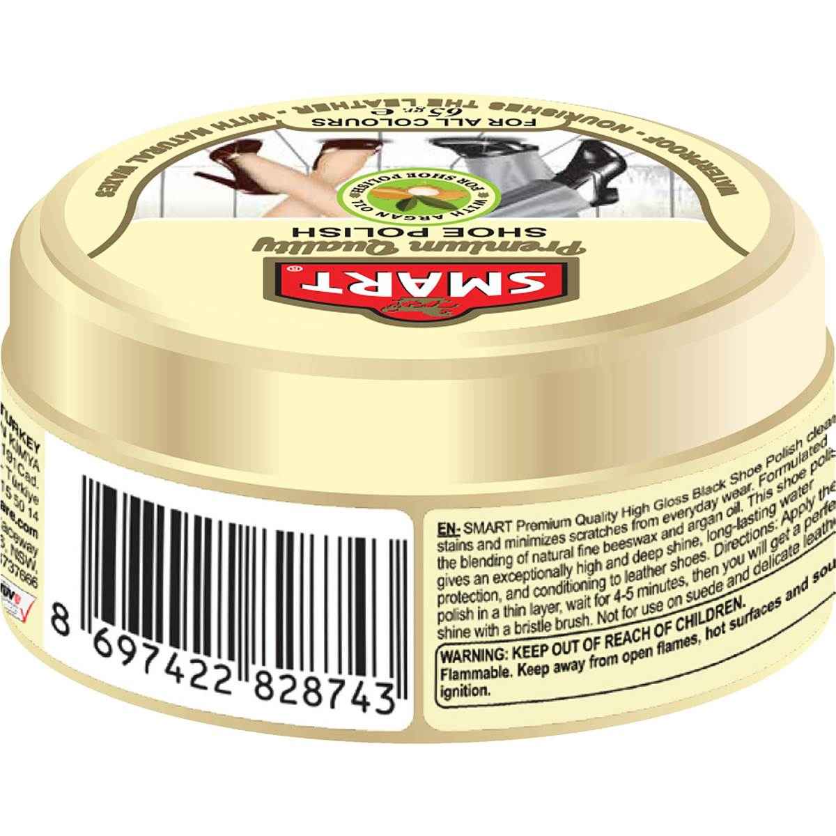 Smart Shoe Polish Neutral 65g