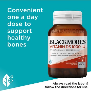 Blackmores Vitamin D3 1000IU Tablets 130 pack