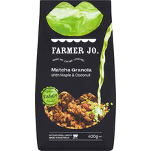 Farmer Jo Matcha Granola Maple & Coconut 400g