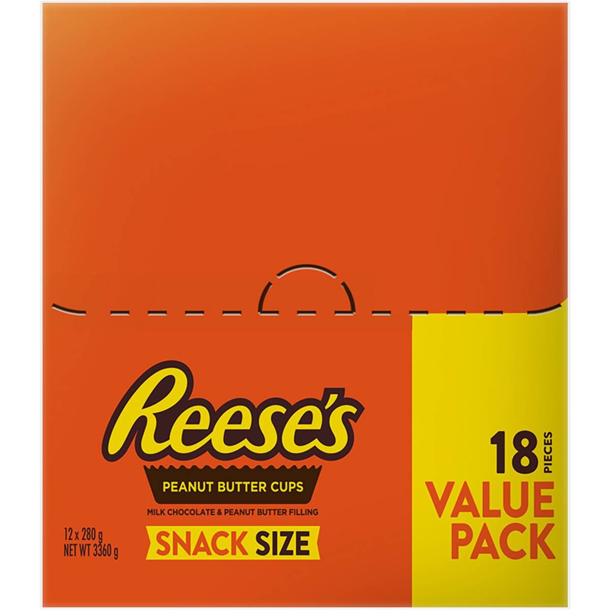 Reese's Peanut Butter Cups Snack Size 280g