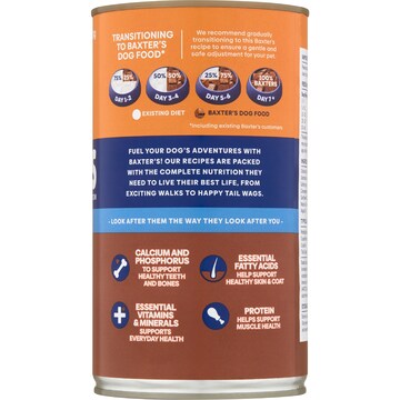 Baxter's Adult Dog Food Wet Loaf Five Meats 1.2kg