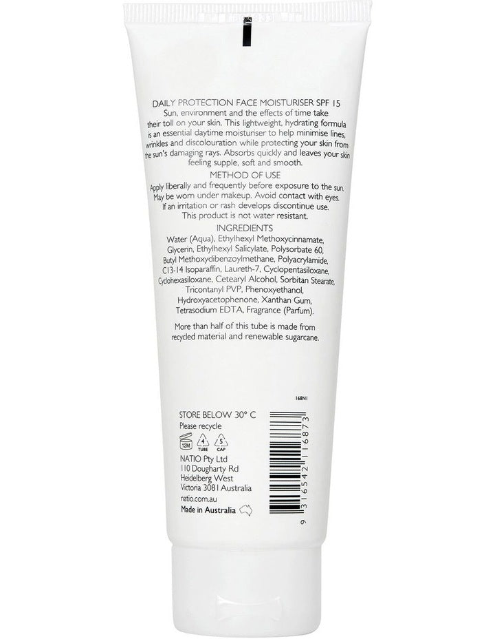 Daily Protection Face Moisturiser SPF15 100g
