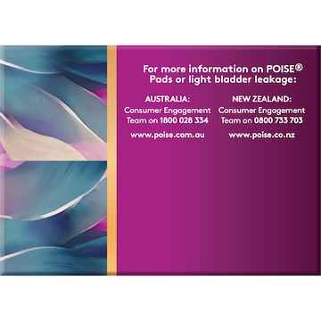 Poise LiveFree Ultrathin Pads Regular With Wings 14 pack