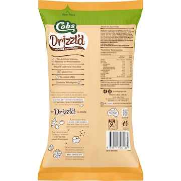 Cobs Drizzl'd Popcorn Milk Choc Sea Salt Caramel 110g