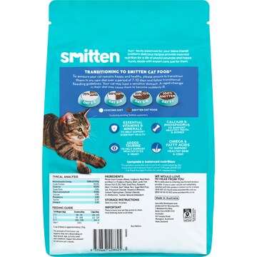 Smitten Adult Dry Cat Food Ocean Fish 1kg