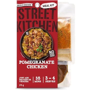 Street Kitchen Pomegranate Chicken Meal Kit 275g
