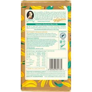 Whittaker's Banana Caramel Chocolate Block 250g