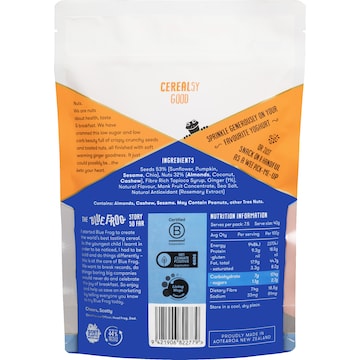 Blue Frog Keto Ginger Nut Crunch Mix 300g
