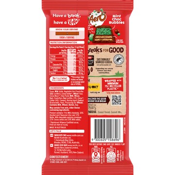 KitKat Aero Mint Chocolate Block 155g