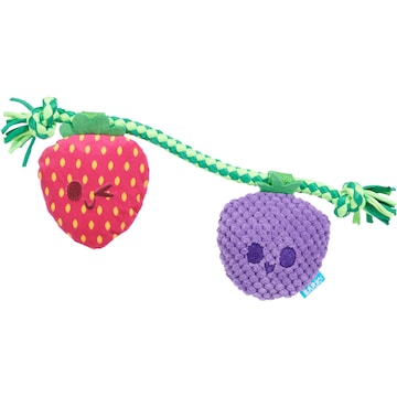 Bark Best Berry Friends Plush Dog Toy each