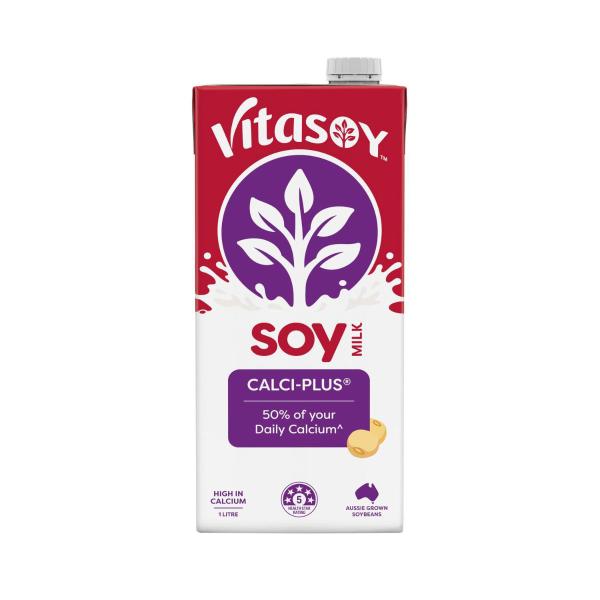 VITASOY DRINK SOY:CALCIUM PLUS:.:1 LITRE