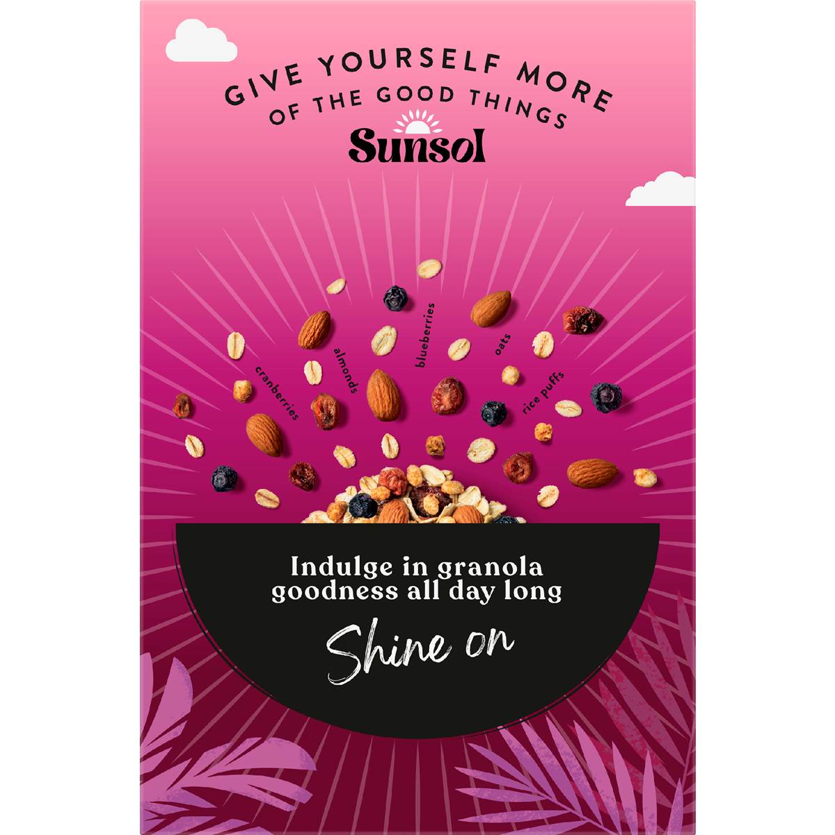 Sunsol Granola Almond & Super Berry 450g