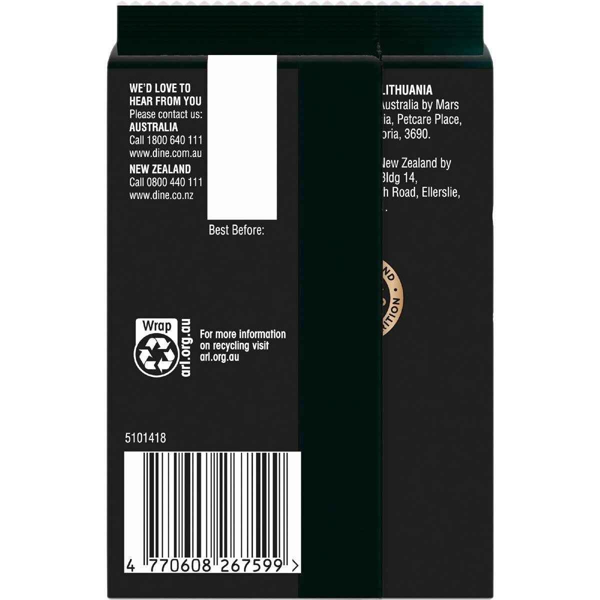 Dine Fresh Fine Wet Cat Food Chicken Turkey & Duck In Jelly 50g x 6 pack