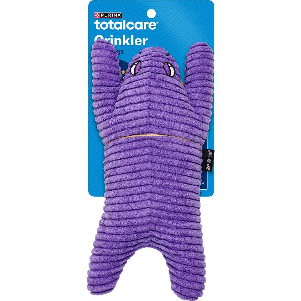 Purina Totalcare Crinkler Plush Dog Toy each