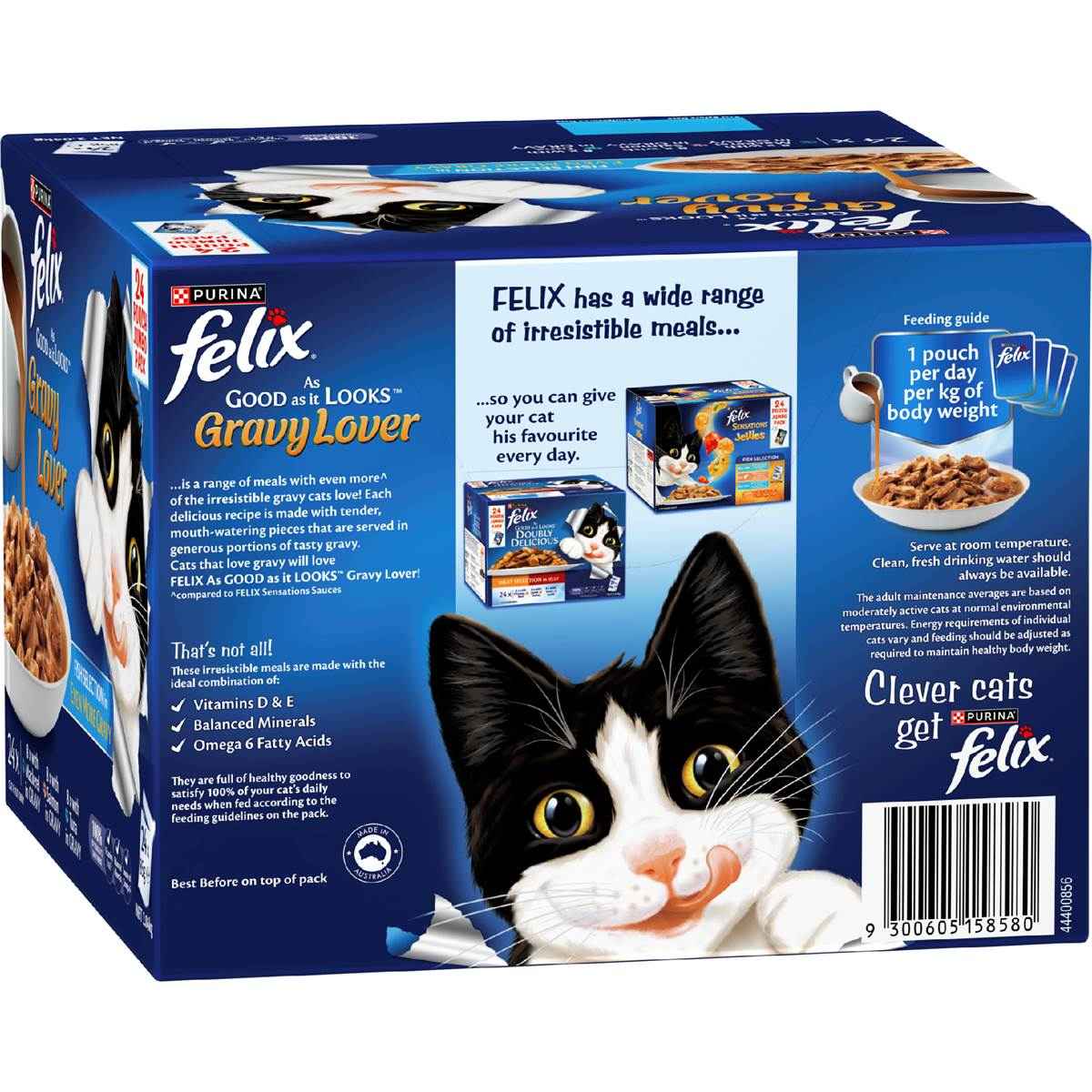 Purina Gravy Lover Fish Selection Wet Cat Food 85g x 24 pack