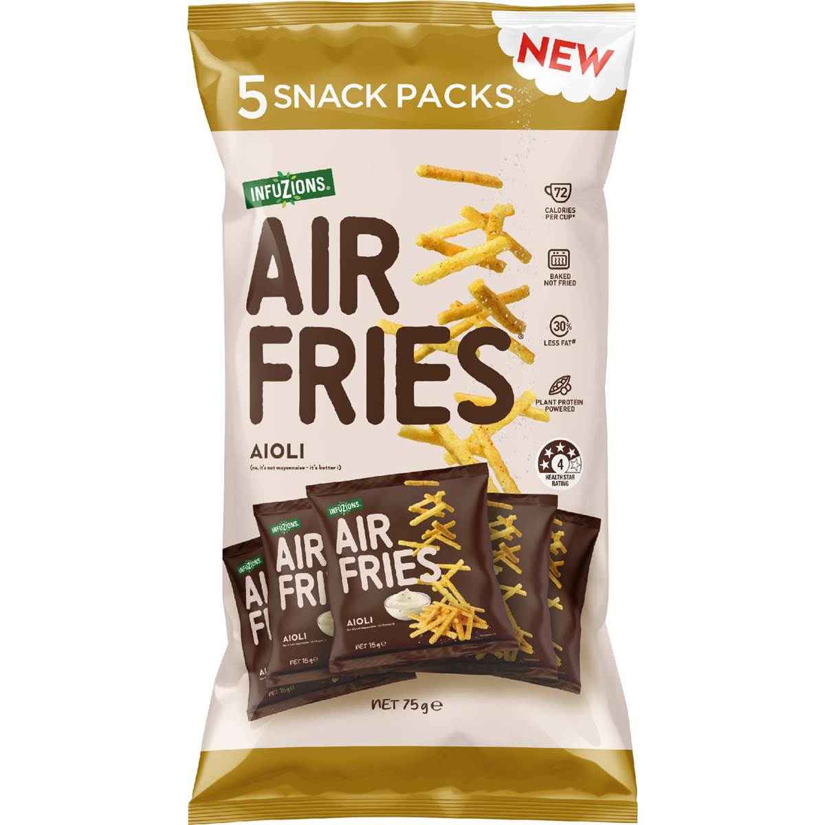 Infuzions Air Fries Aioli 5 pack