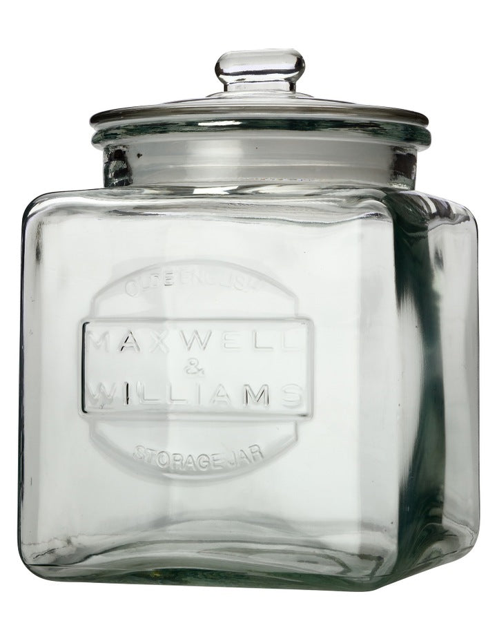 Olde English Storage Jar 1 Litre in Silver