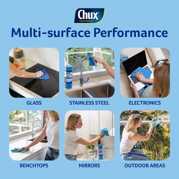 Chux Microfibre Tear-Away Wipes 15 pack