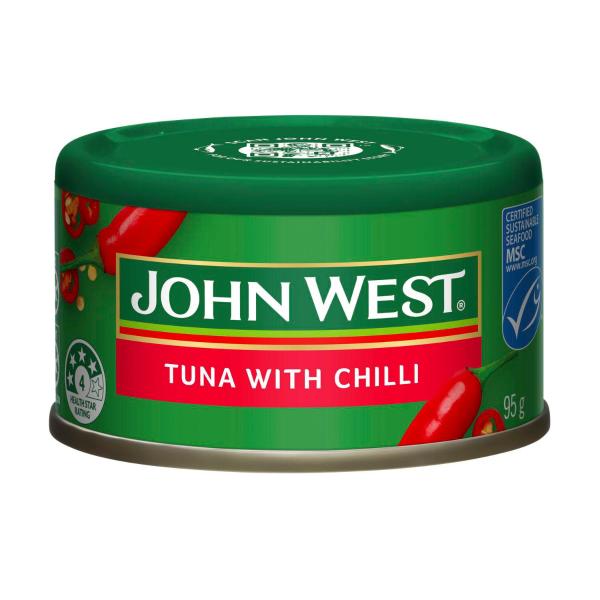 JOHN WEST TUNA CHILLI 95GRAM
