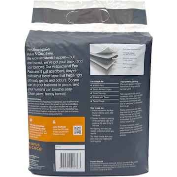 Rufus & Coco Antibacterial Pet Pee Pads 7 pack
